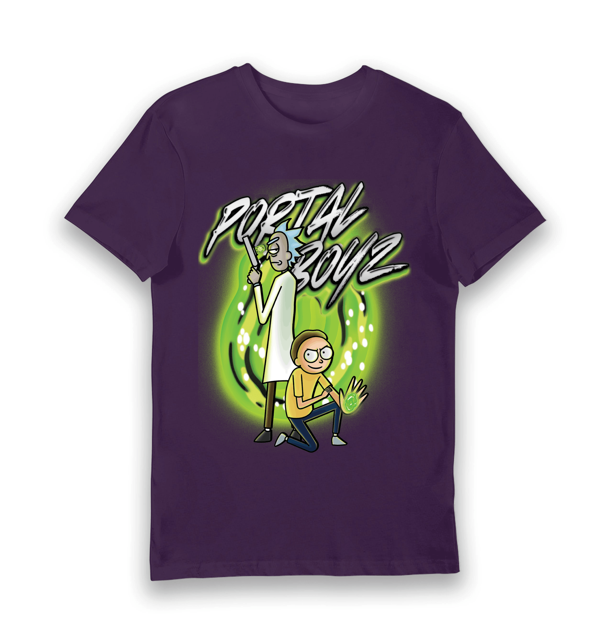 T-shirt Rick and Morty Portal Boyz