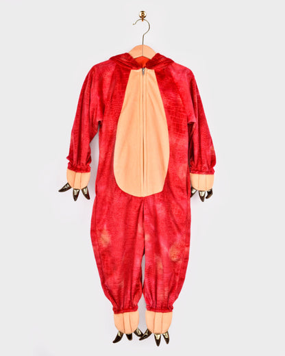 Triceratops dinosaur costume for children 4-6 years old (110-116 cm)