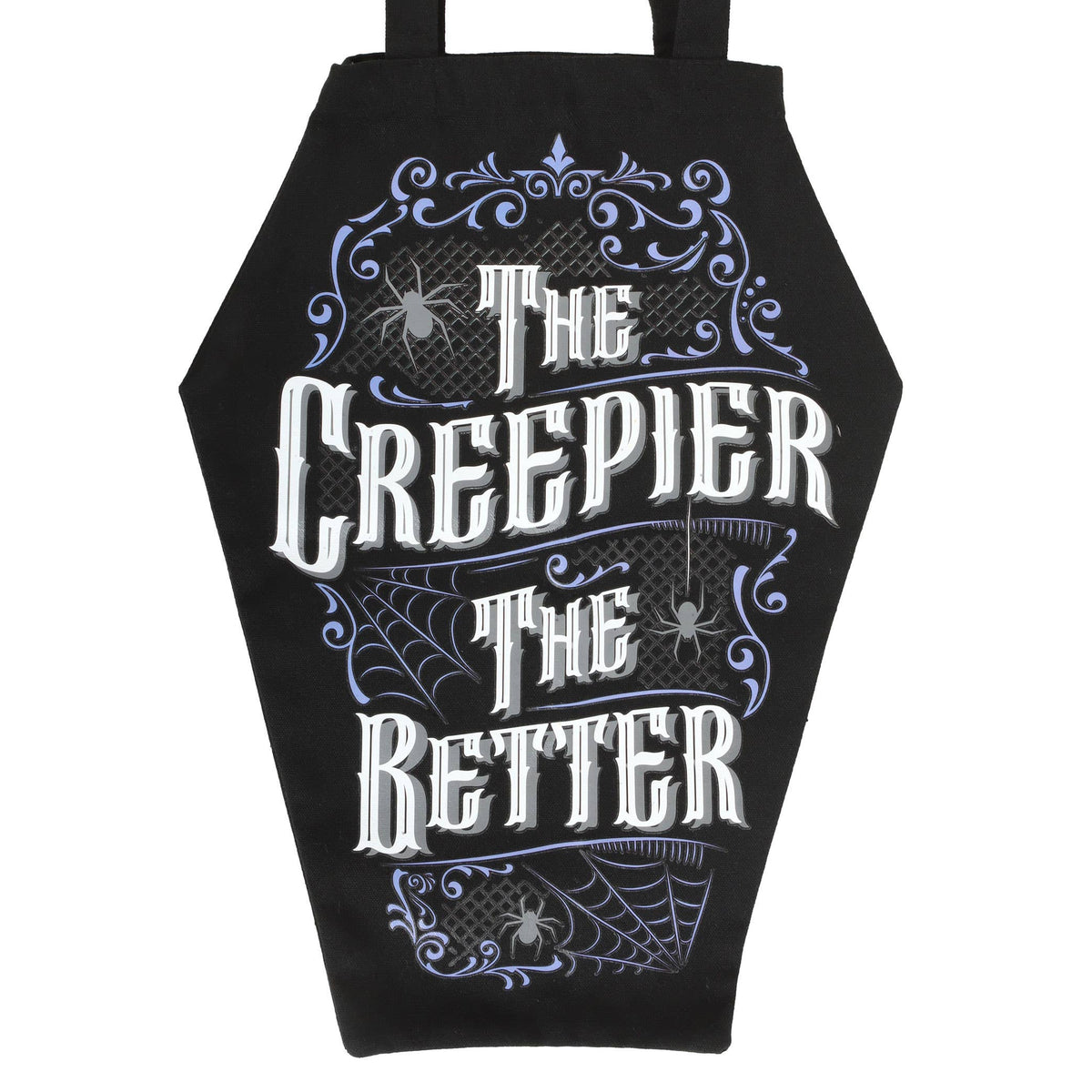 Sac cabas en forme de cercueil « The Creepier the Better »