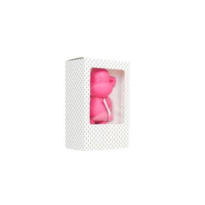 Ornement - Figurine Singe 'La Légende' - Résine de poly - Rose - 20,5x13,5x35cm
