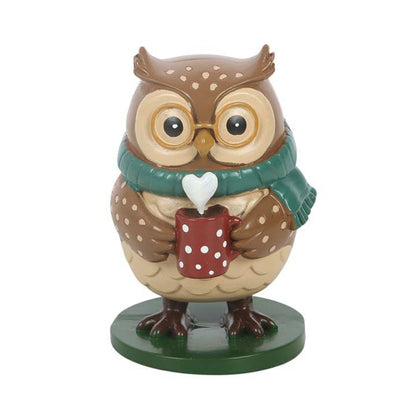 Figurine-ornement « Oliver » — Hibou d'automne