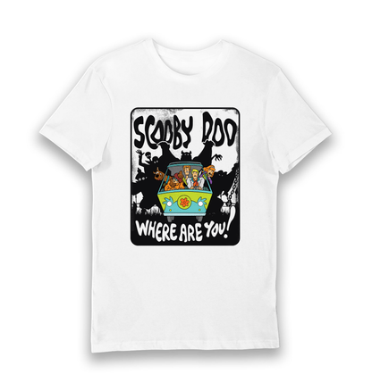 T-shirt adulte Scooby-Doo Mystery Machine Where Are You