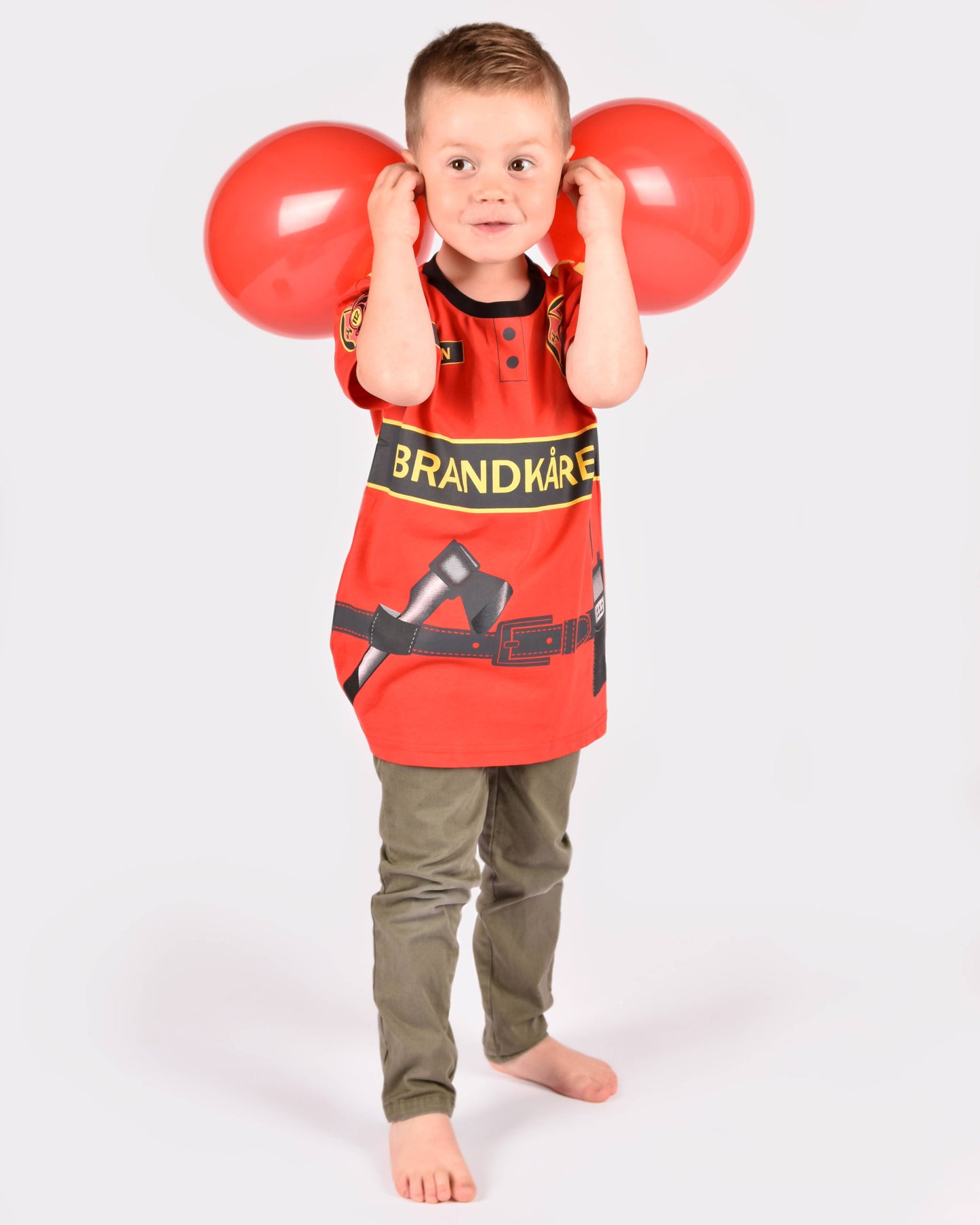 T-shirt Fire-Fighter en coton biologique 98-104 Cl