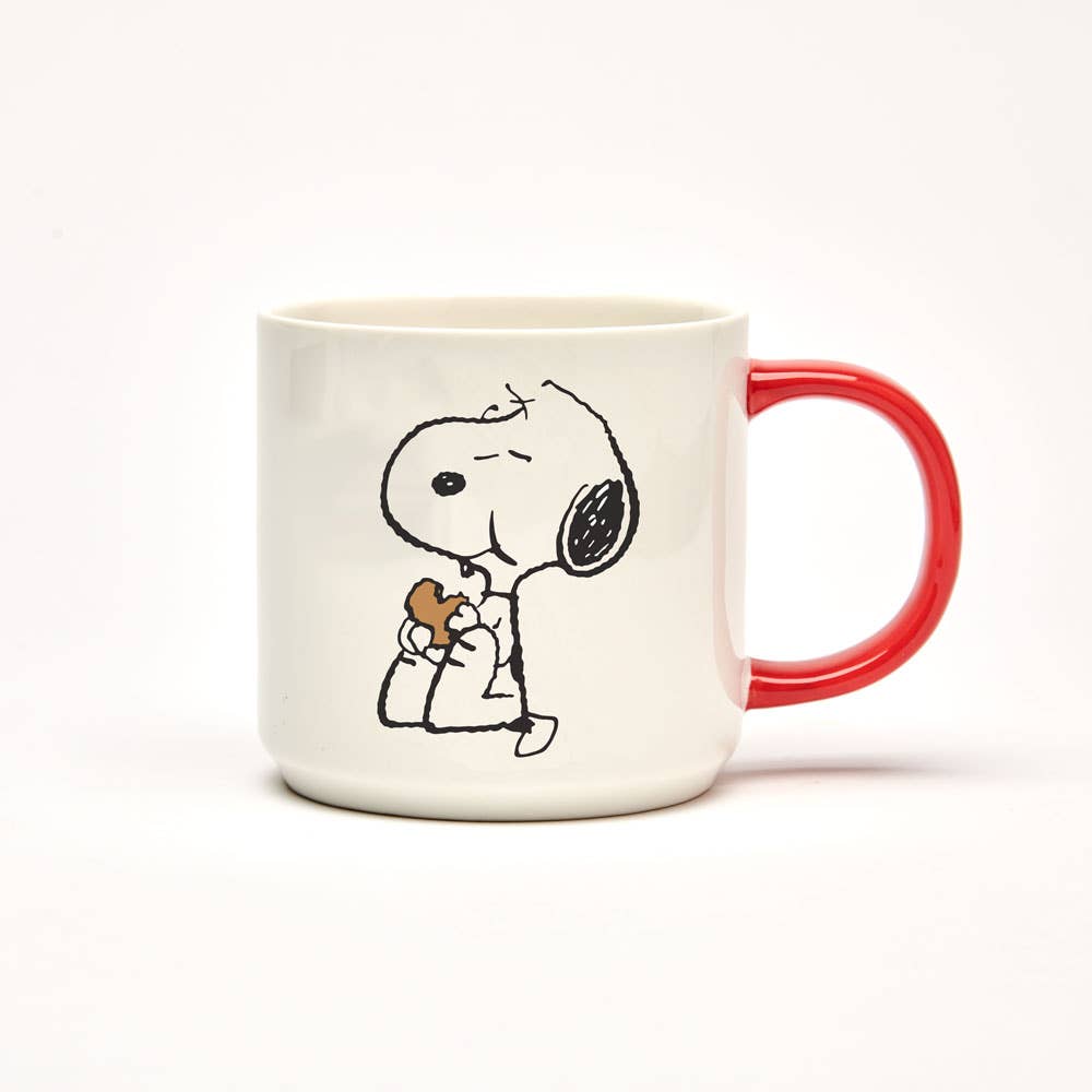 Snoopy Mug with Cookies