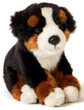 Peluche Chiot Bouvier Bernois, Assis, 15 cm (Hauteur)