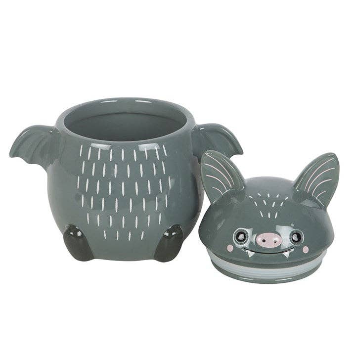Pot à biscuits Halloween chauve-souris mignonne