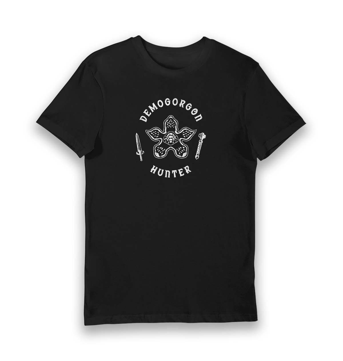T-shirt adulte Stranger Things Demogorgon Hunter