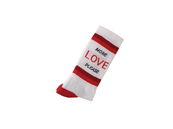 More Love Please Socks