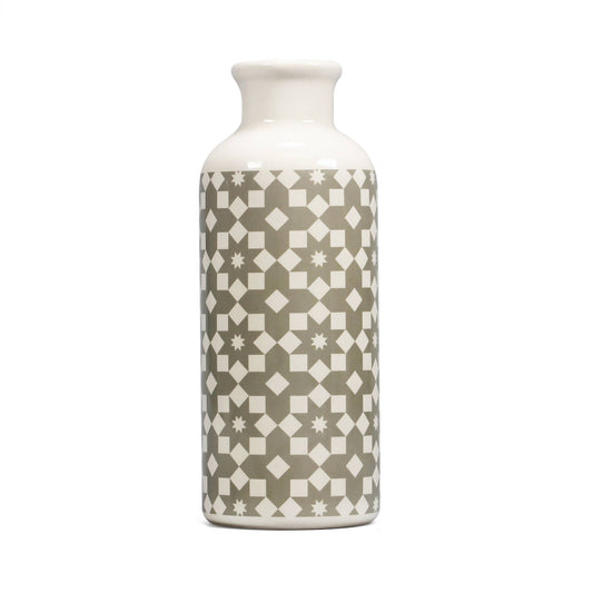 Design Tiles ceramic vase, gray