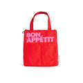 "Bon Appétit" Insulated Bag - Reddish