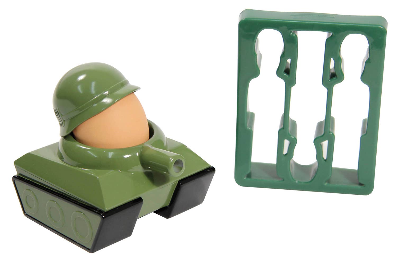 Egg cup and bread cutter "EggSplode"