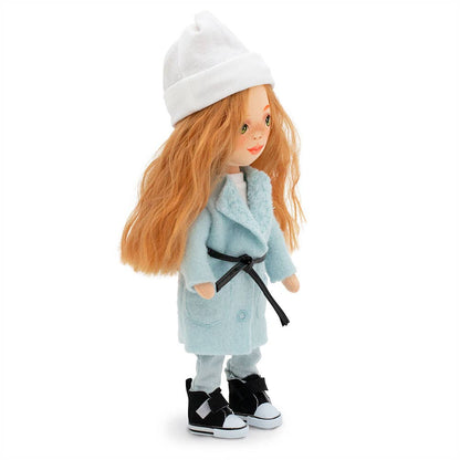 Sunny doll in mint coat - 32 cm