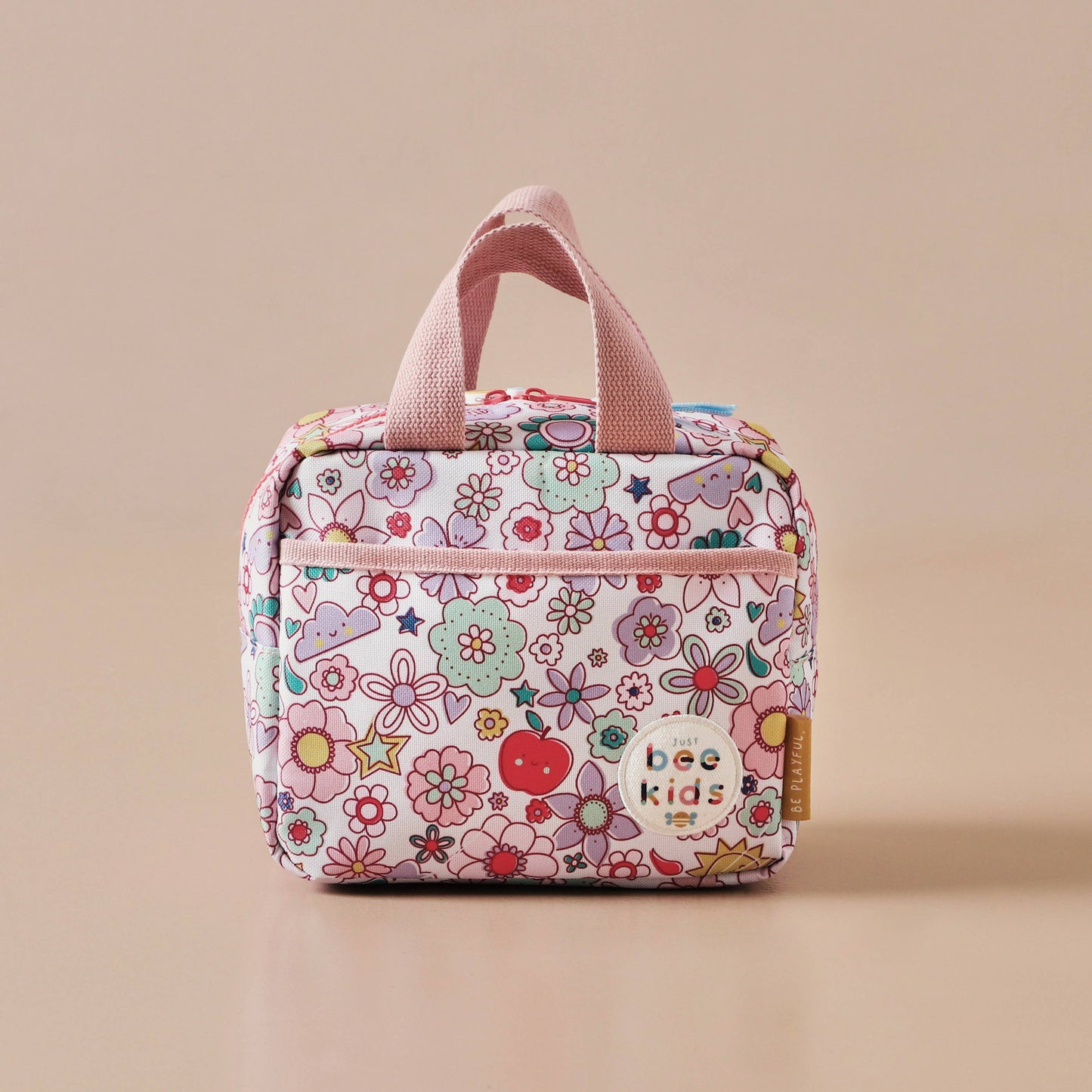 Sac Sac à Lunch Isotherme Floral Rétro pour Enfants Just Bee Kids