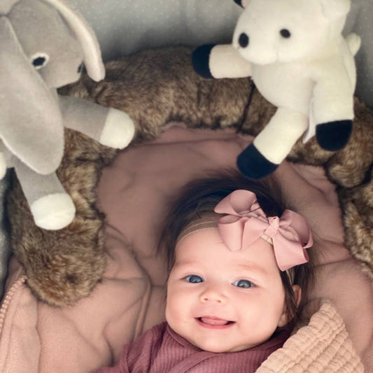 Polar Bear Stroller Mobile - White