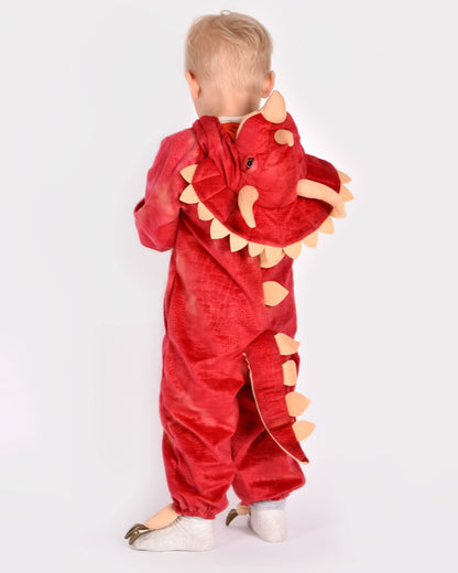 Triceratops dinosaur costume for children 4-6 years old (110-116 cm)