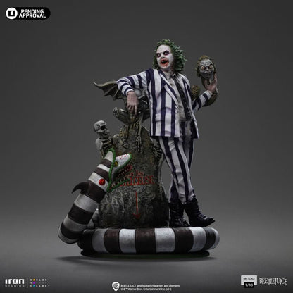 Beetlejuice Statue - Beetlejuice Beetlejuice - Art Scale 1/10 - Iron Studios