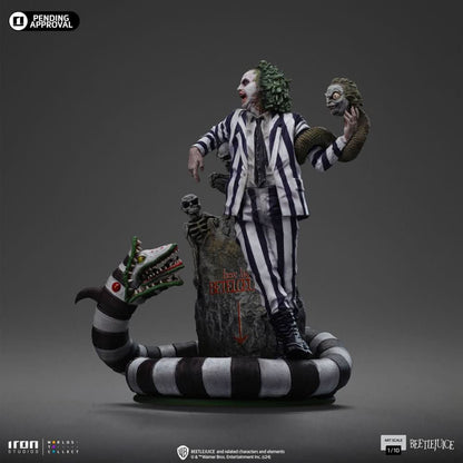 Beetlejuice Statue - Beetlejuice Beetlejuice - Art Scale 1/10 - Iron Studios
