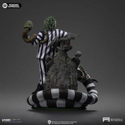 Beetlejuice Statue - Beetlejuice Beetlejuice - Art Scale 1/10 - Iron Studios