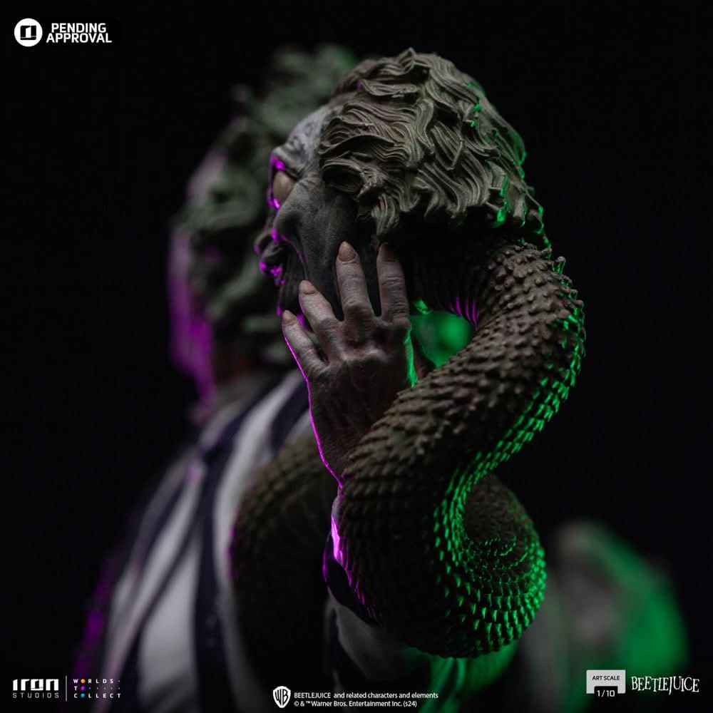 Beetlejuice Statue - Beetlejuice Beetlejuice - Art Scale 1/10 - Iron Studios
