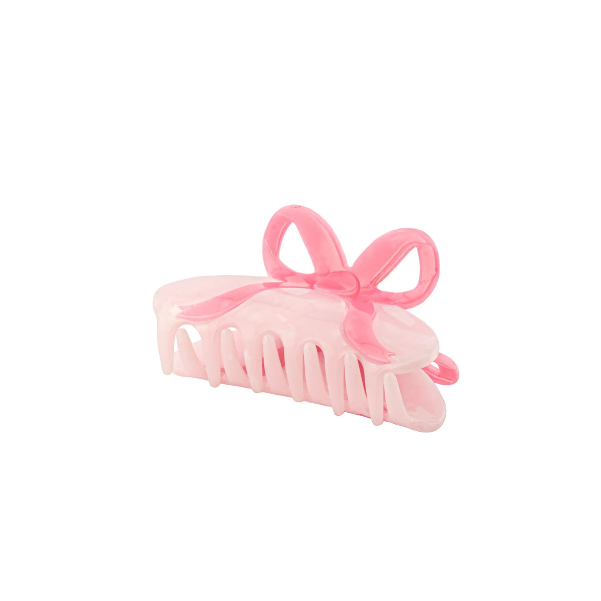 Pink Bow Hair Clip