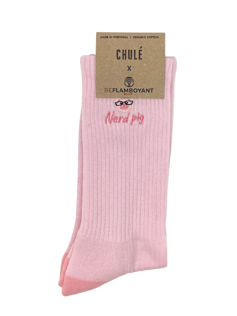 Chaussettes « Nerd Pig »