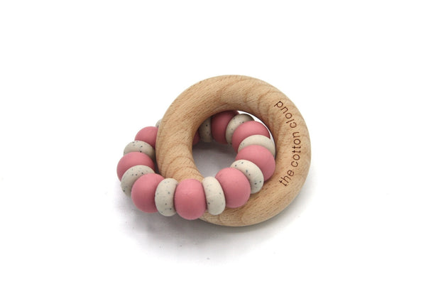 Teething ring Bonbon Peony