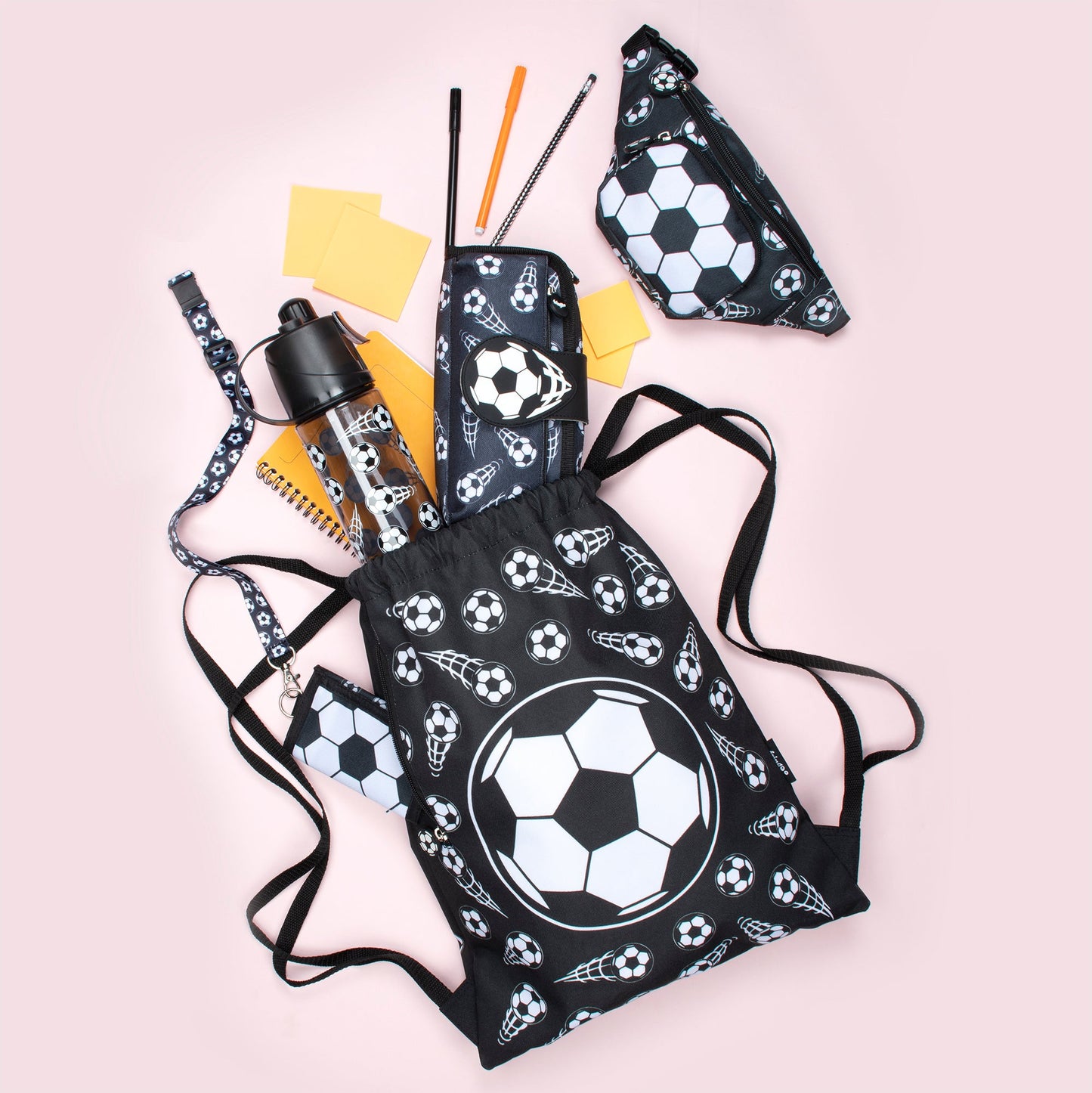 Belt Sac banane – football noir