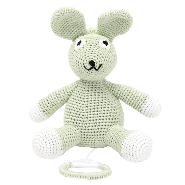 Music Box - Lime Green Rabbit