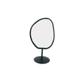 Specchio - Organico - Metallo - Nero - 16,5x12x31,5cm