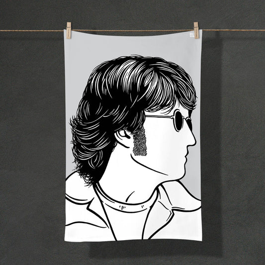 The Beatles “John Lennon” tea towel