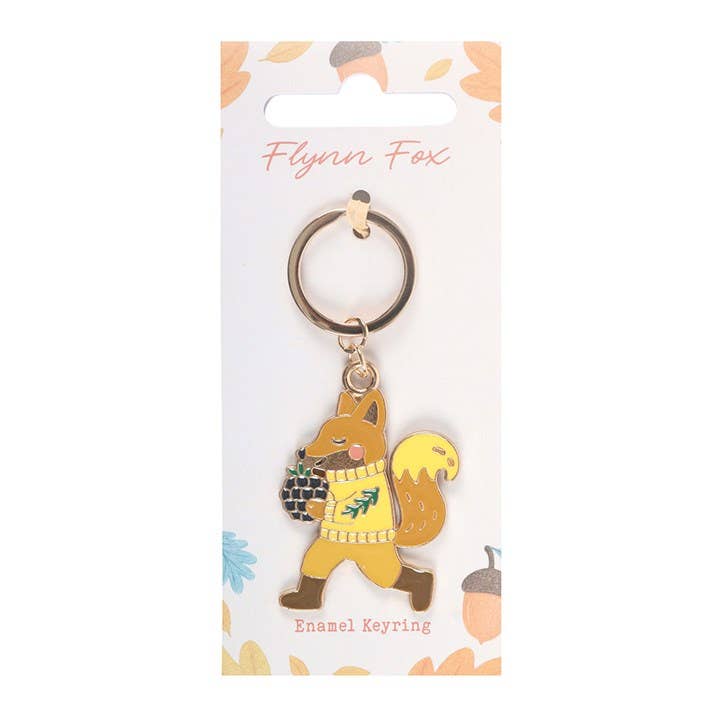 Porte-clés automne Flynn Fox