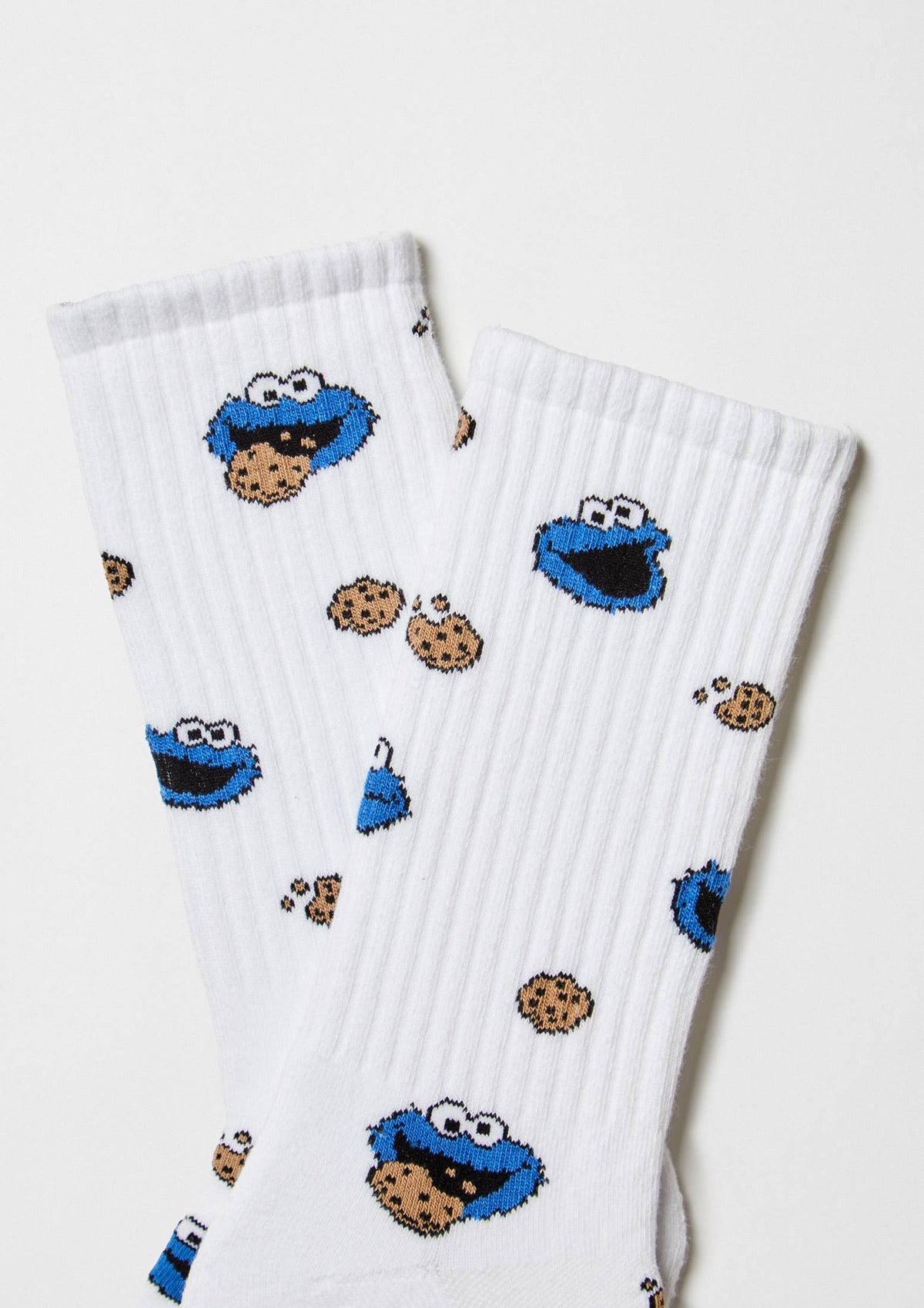 BeSesameStreet Cookie Monster Sports Socks