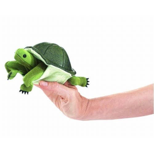 Mini marionetta da dito a forma di tartaruga