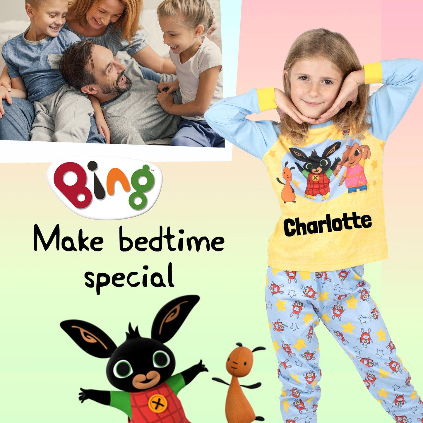 Bing Personalized Pajama for Kids