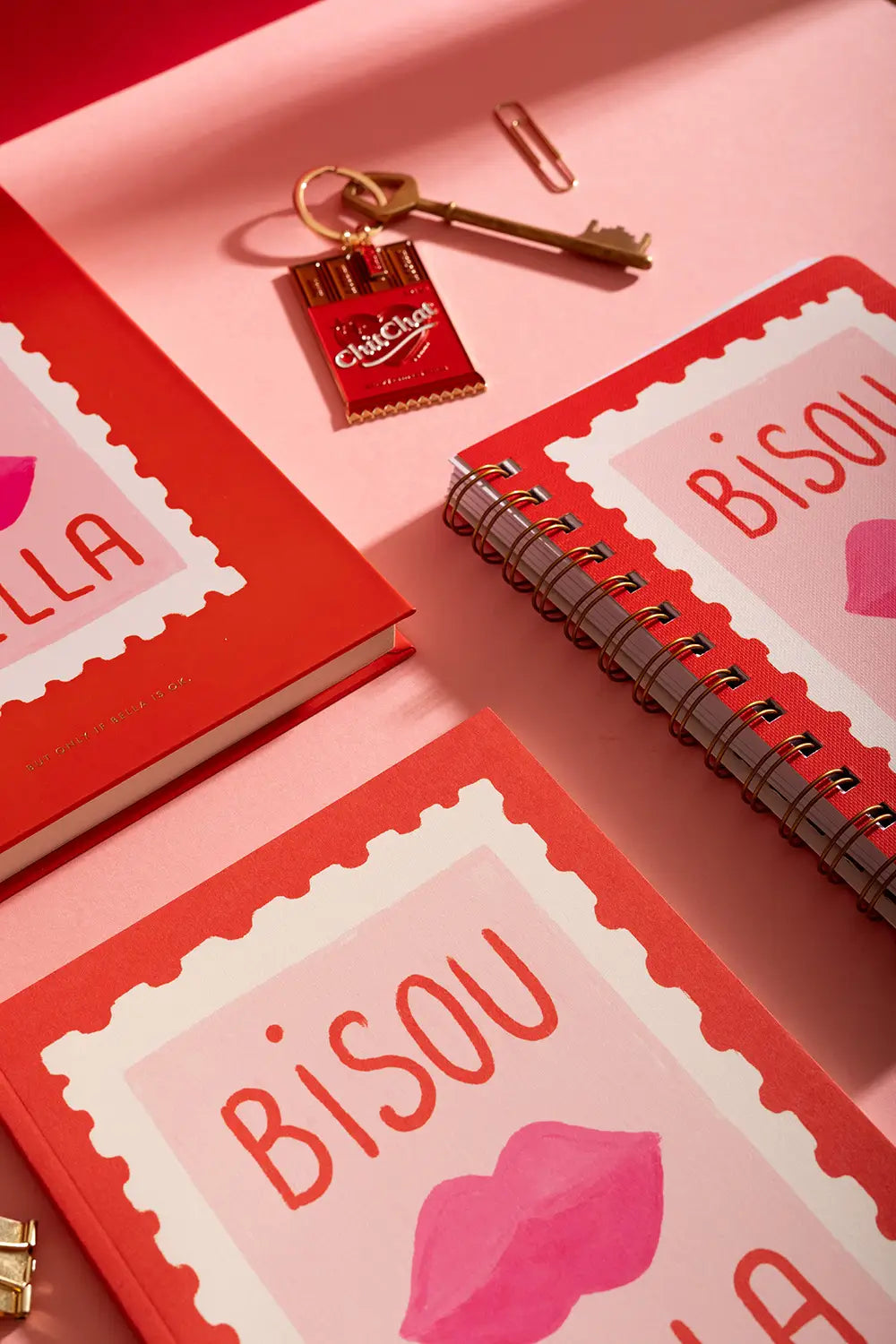 Bisous Bella - Notebook Spiral