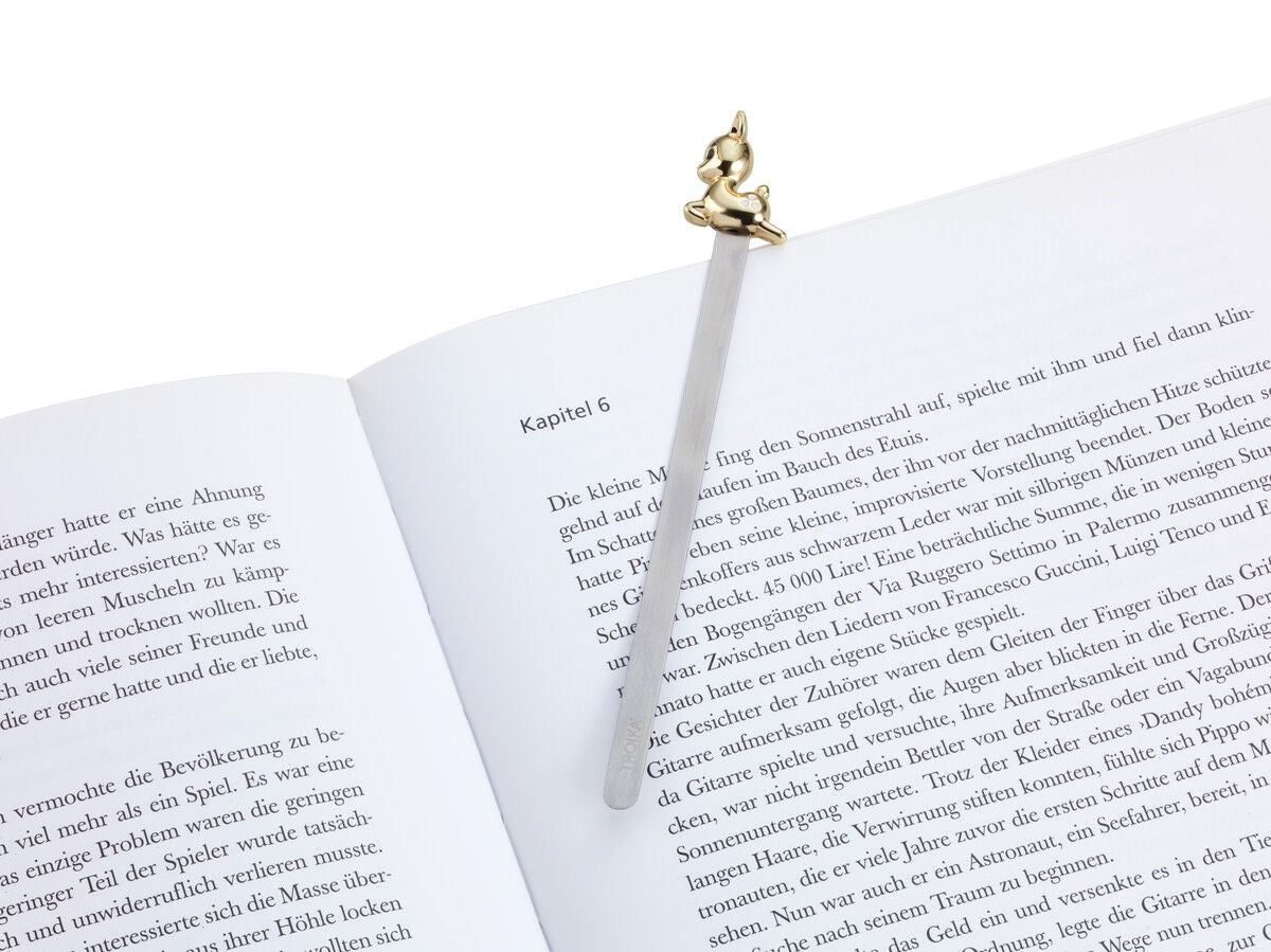 Marque-page Faon Or