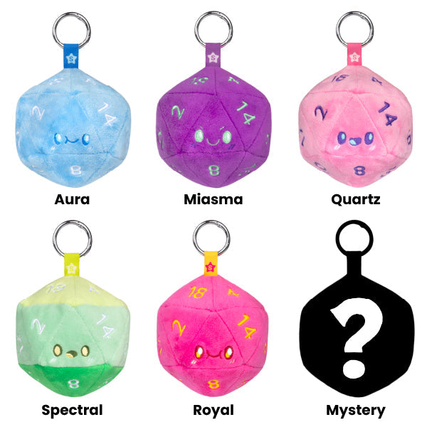 Blind Box Squishable – D20, Série 1 « Let's Roll »