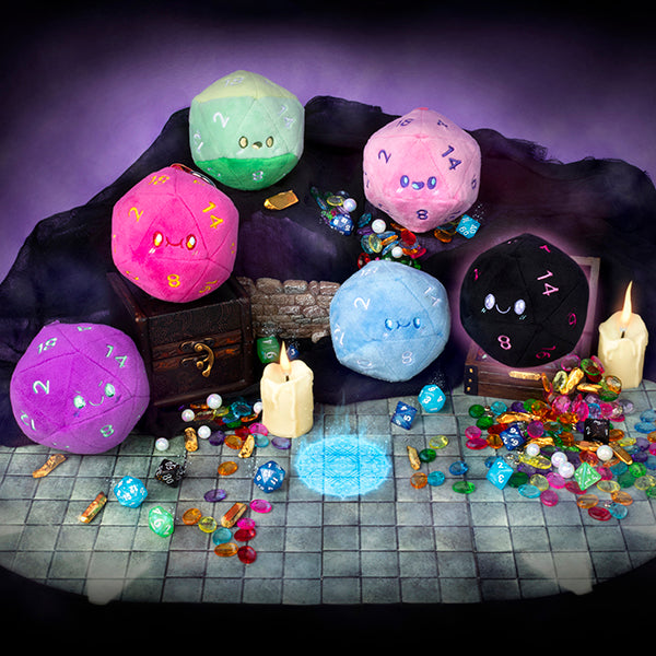 Blind Box Squishable – D20, Série 1 « Let's Roll »