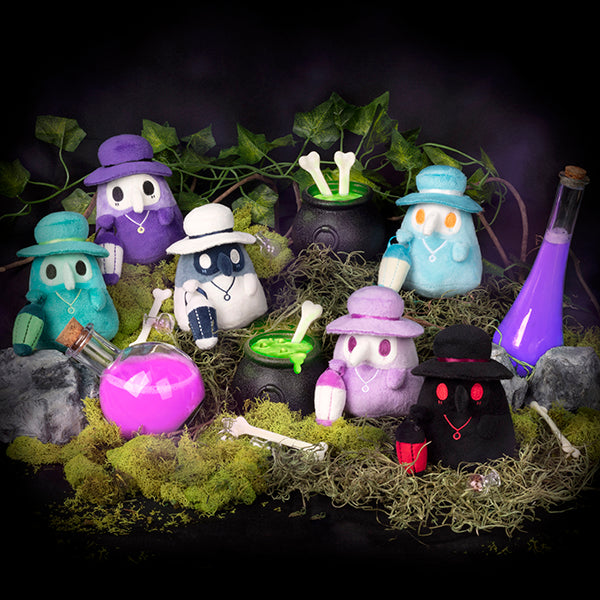 Blind Box Squishable – Docteur de la Peste, Série 1 « Alchemy Lab »