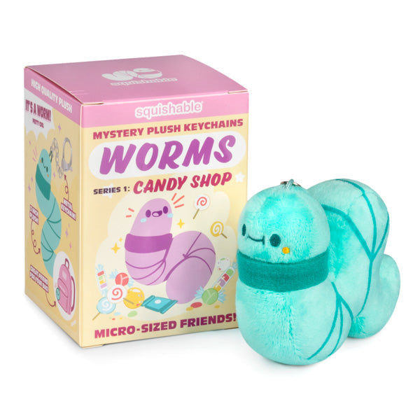 Blind Box Squishable – Vers, Série 1 « Candy Shop »