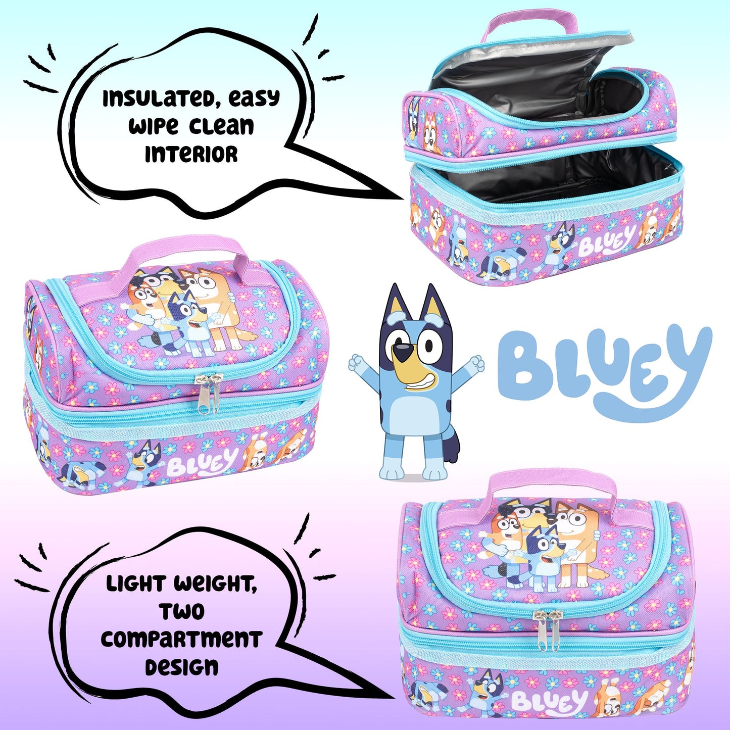 Bluey Multi Sac repas