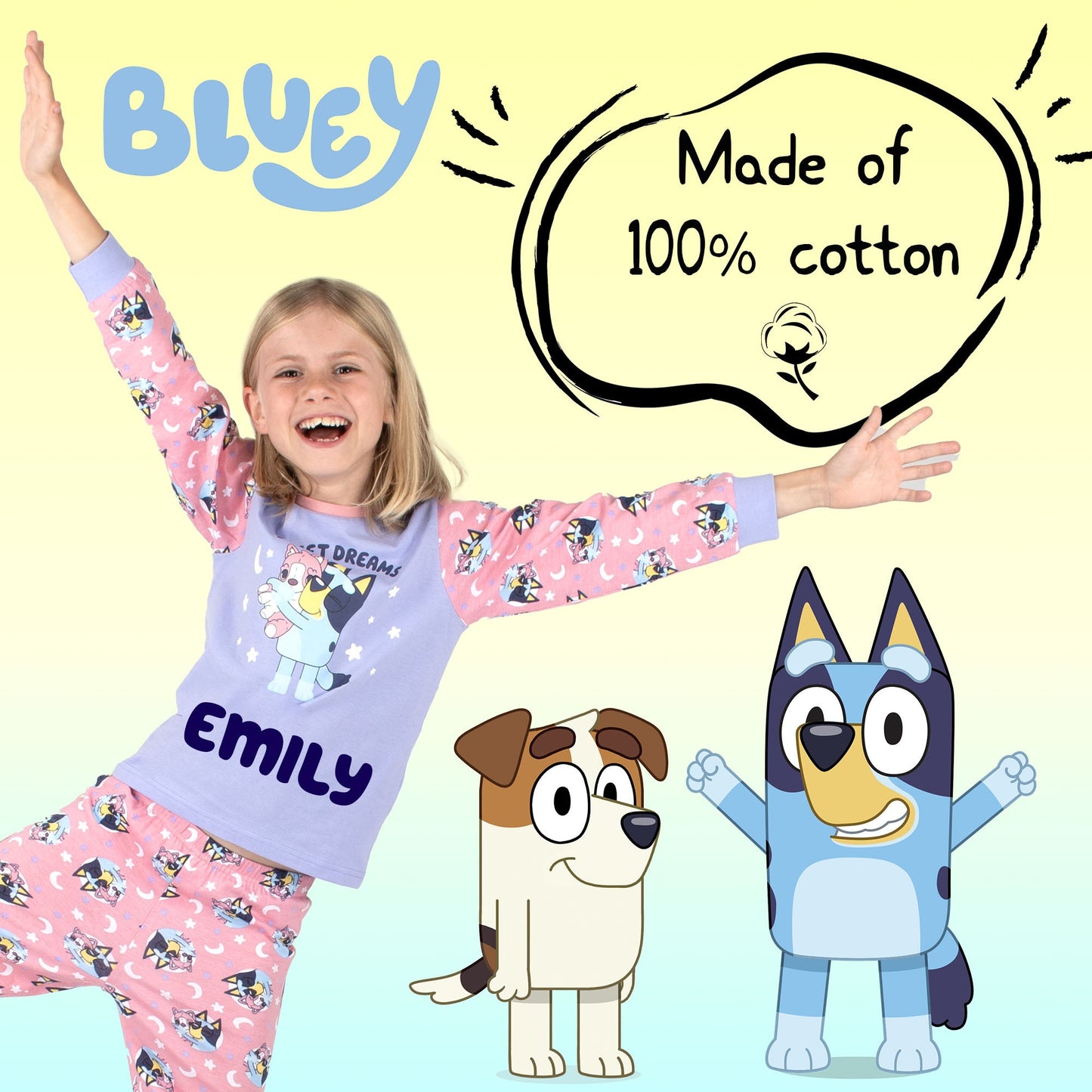 Bluey Pyjama-violet