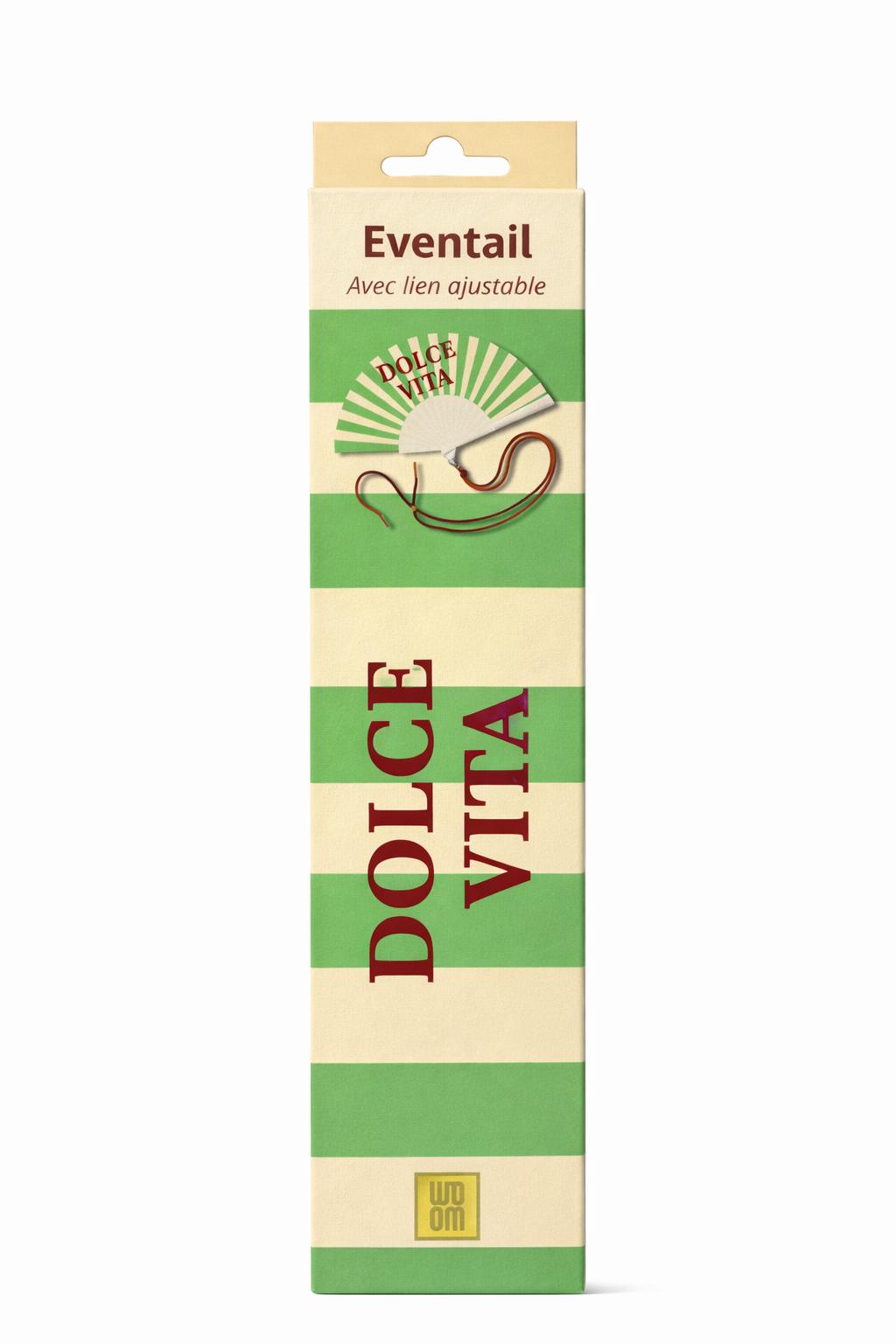 Fan with shoulder strap – Dolce Vita
