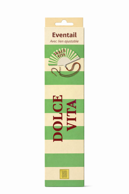 Fan with shoulder strap – Dolce Vita