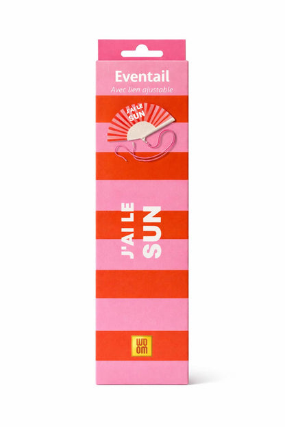 Fan with shoulder strap – I have the Sun