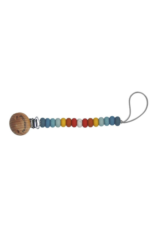 Bonbon Schnullerkette aus Silikon Rust