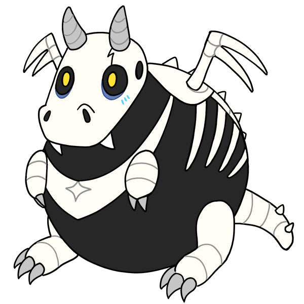 Peluche Squishable – Dragon d’Os