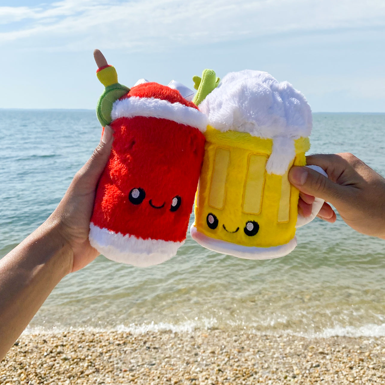 Peluche Mini Boozy Buds Squishable – Chope de Bière