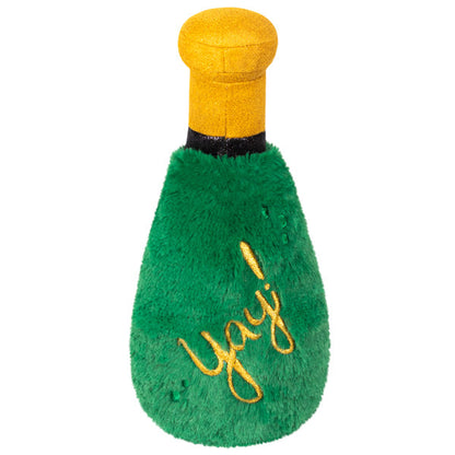 Peluche Boozy Buds Squishable – Bouteille de Champagne Shot-Sized