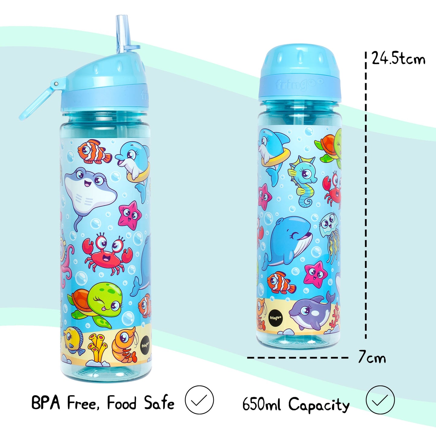 Straw Bottle – Sea World